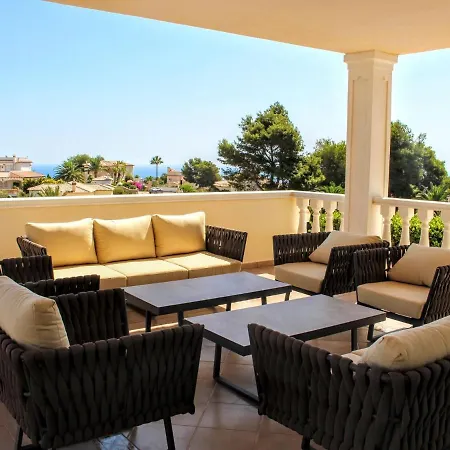 Luxury In With Panoramic View Villa Javea